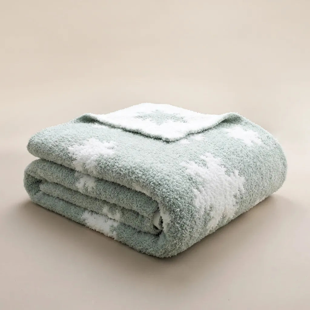 Manta Sherpa reversible de lujo con impresión personalizada