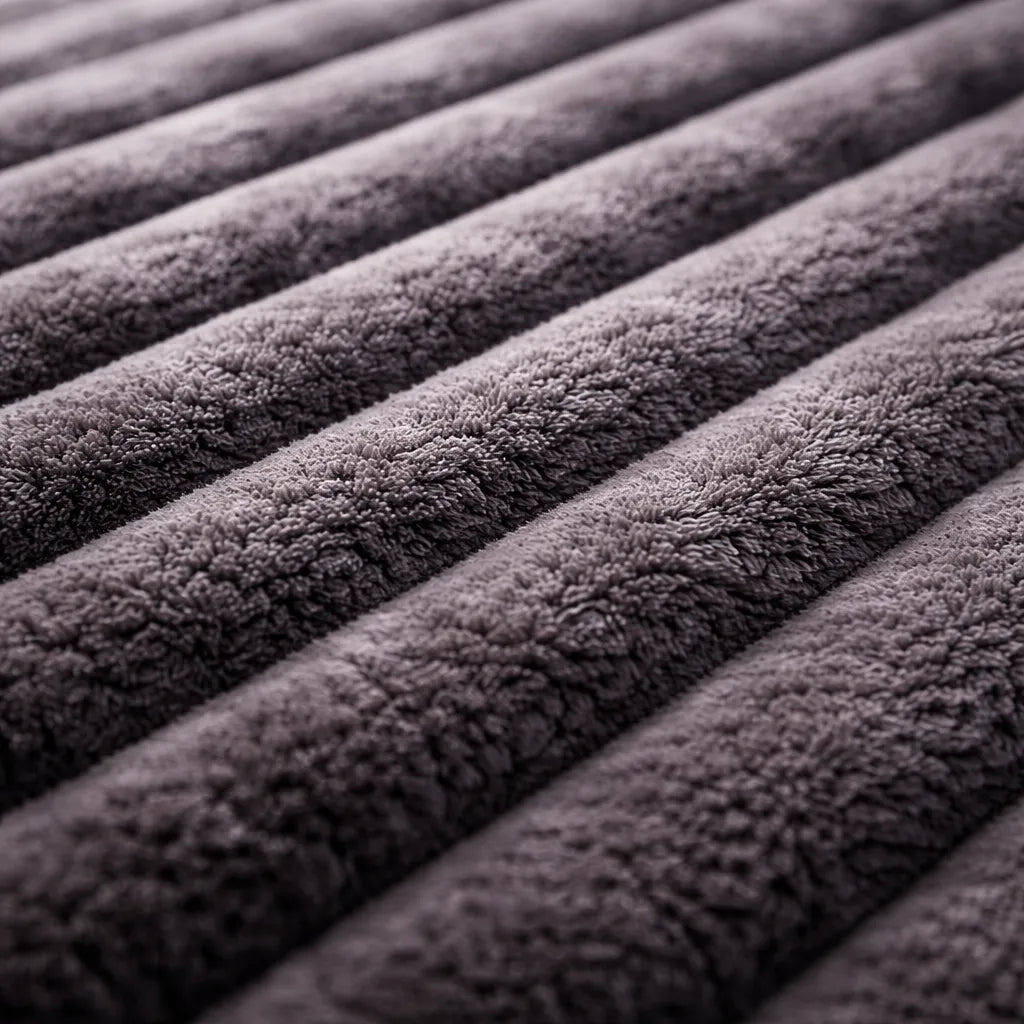 Juegos de edredón de microfibra impresos personalizados con diseño de pellizco para venta al por mayor