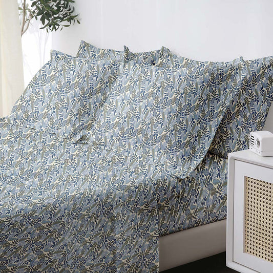 Leaves Sublimation Printing Bedding Set Bulk Wholesale