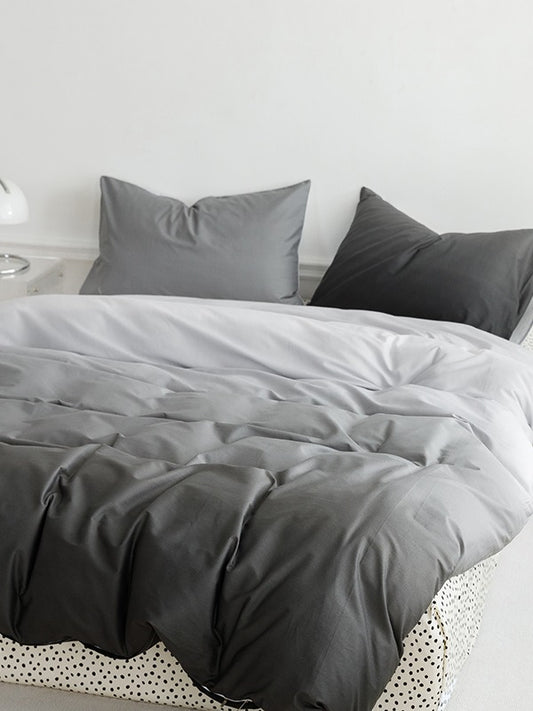 Horizon Gradient Cotton Duvet Cover original reference image 1
