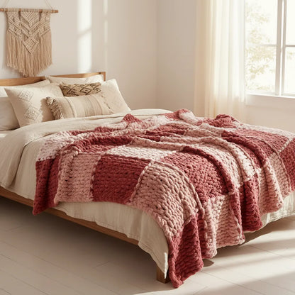 Manta Sherpa reversible de lujo con impresión personalizada