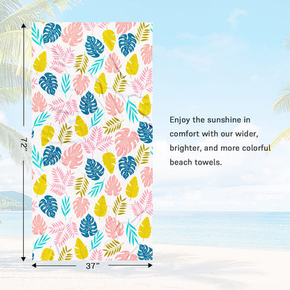 Custom Printed Sand-Free Quick Dry Microfiber Beach Towel