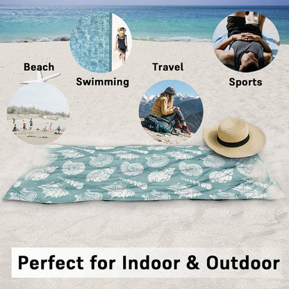 Custom Printed Microfiber Beach Towel Sand Free Quick Dry Towel