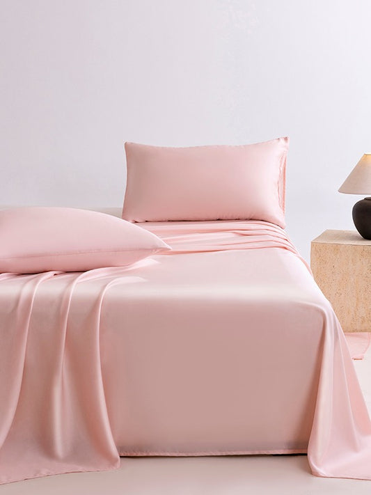 Camellia Blush TENCEL™ Lyocell Sheet Set original reference image 1
