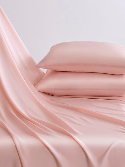 Camellia Blush TENCEL™ Lyocell Sheet Set original reference image 6