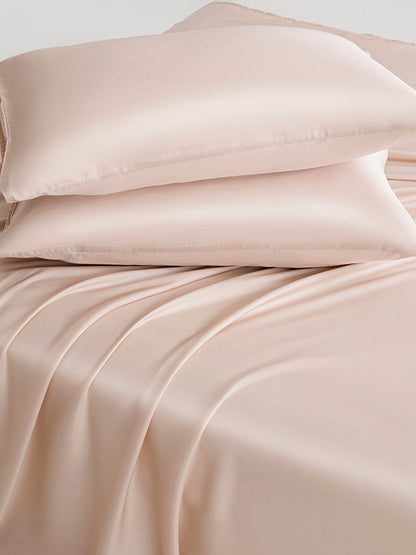 Champagne Blush TENCEL™ Lyocell Sheet Set original reference image 5