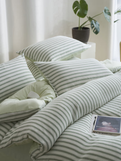 Cloud Crinkle Cotton Muslin Duvet Cover original reference image 29