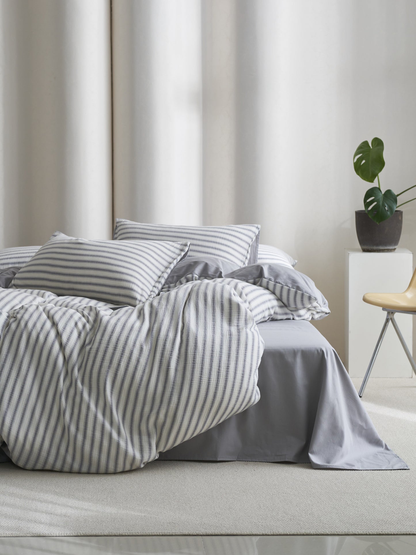 Cloud Crinkle Cotton Muslin Duvet Cover original reference image 31