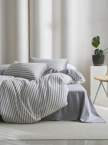 Cloud Crinkle Cotton Muslin Duvet Cover original reference image 31