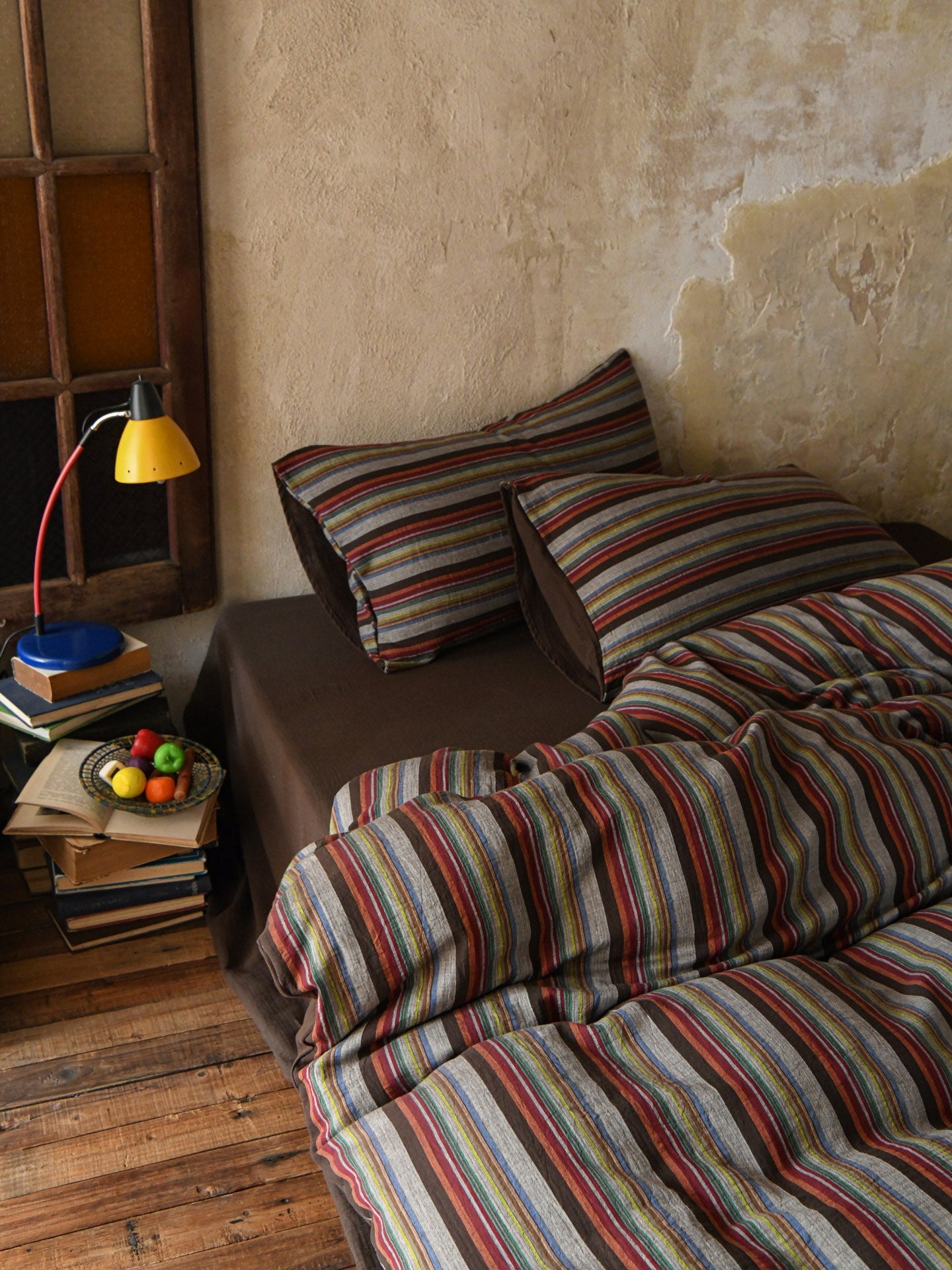 Hearth Stripe Cotton Muslin Comforter original reference image 3