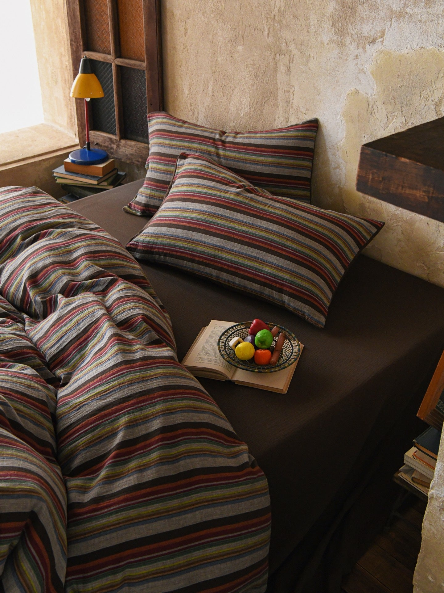 Hearth Stripe Cotton Muslin Comforter original reference image 9