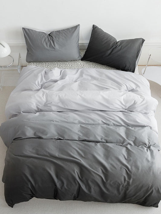 Horizon Gradient Cotton Duvet Cover original reference image 6