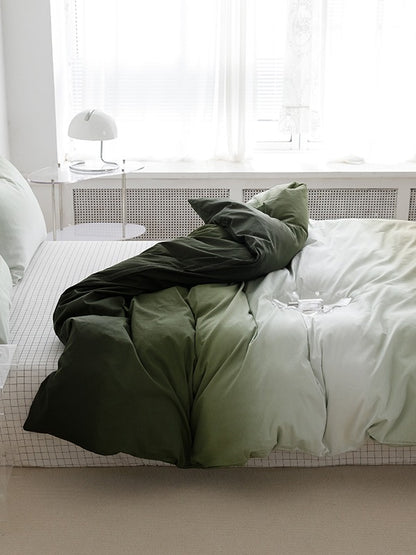 Horizon Gradient Cotton Duvet Cover original reference image 15