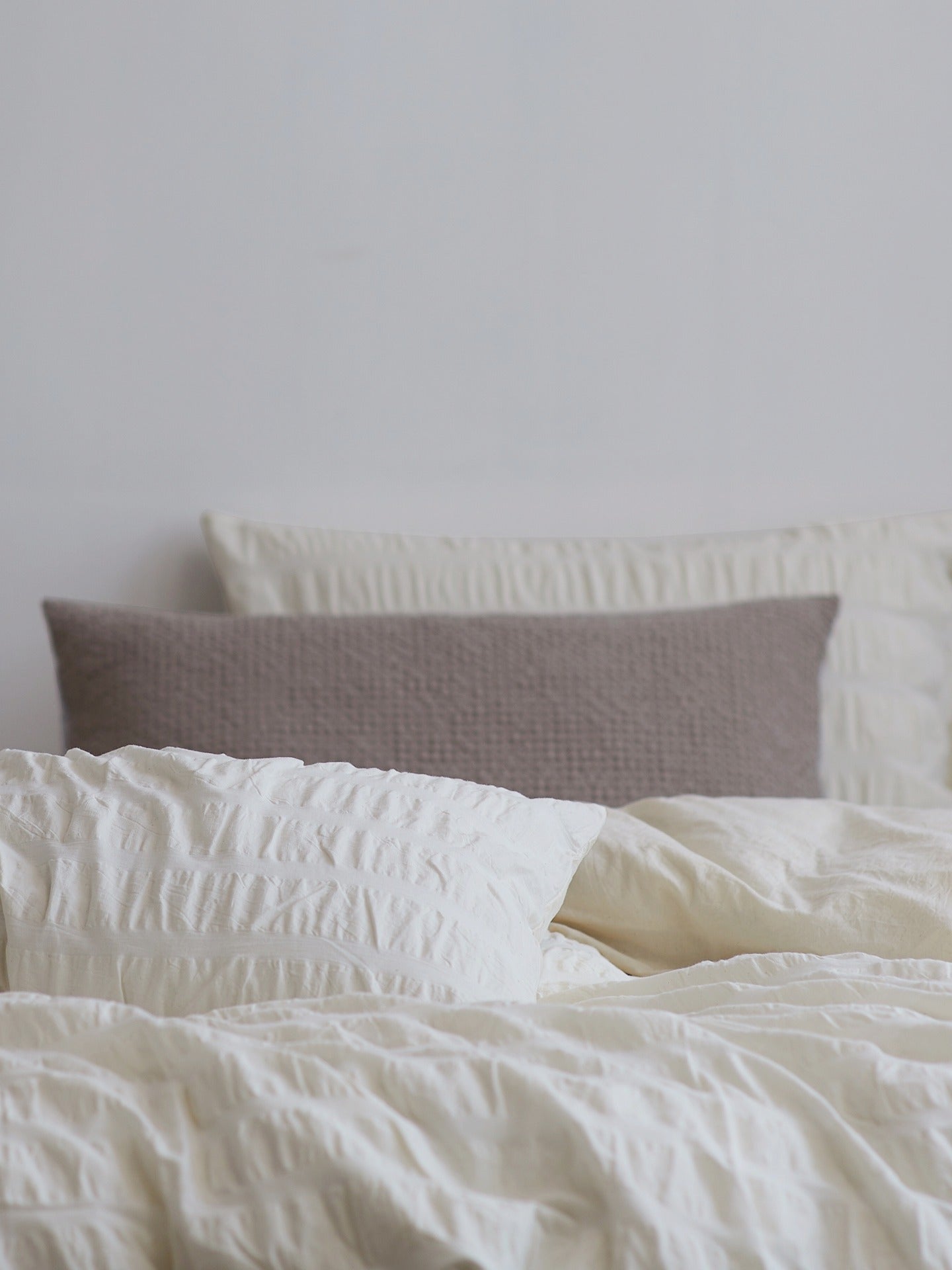 Ivory Mist Cotton Seersucker Comforter original reference image 4