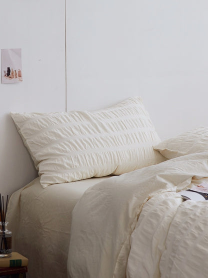 Ivory Mist Cotton Seersucker Comforter original reference image 5