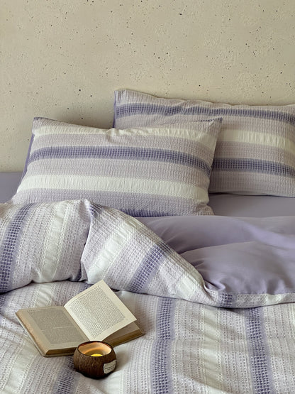 Lavender Mist Jacquard Cotton Comforter original reference image 3
