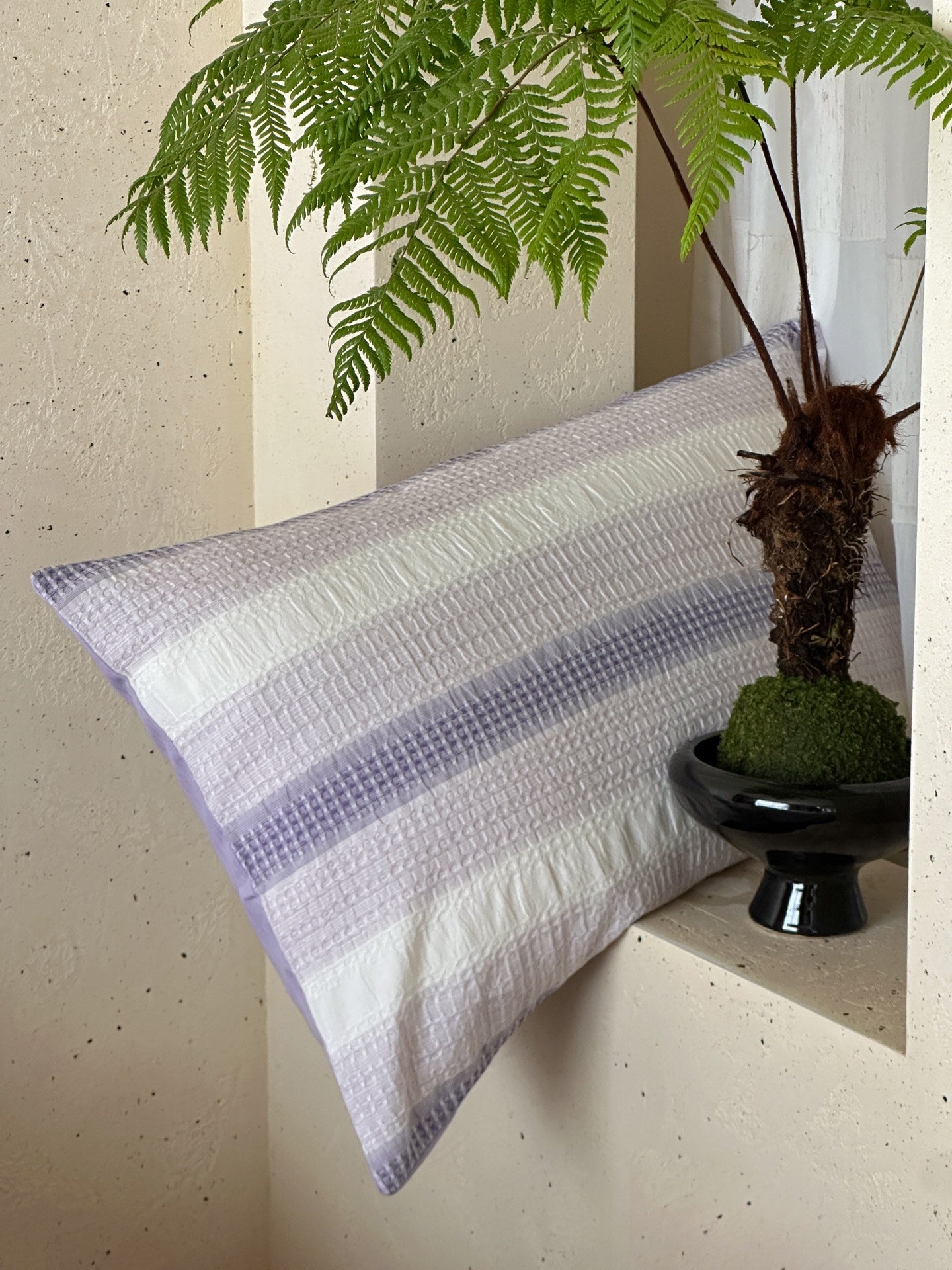 Lavender Mist Jacquard Cotton Comforter original reference image 9