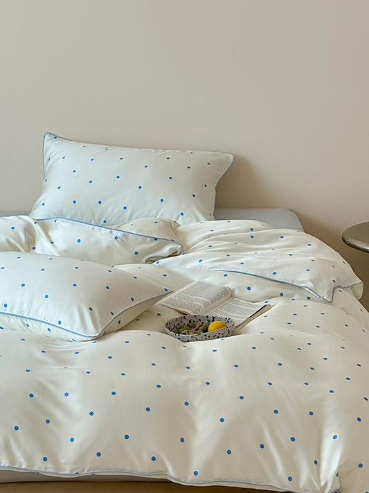 Lemon Fizz Tencel Duvet Cover original reference image 2
