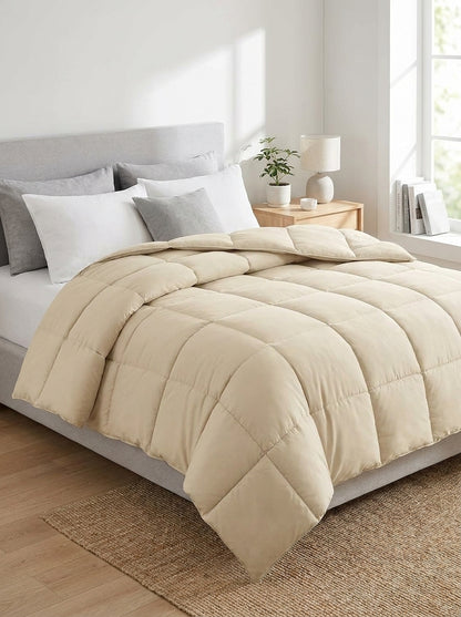 Ultra Soft Down Alternative Box Stitch Comforter main/lifestyle image