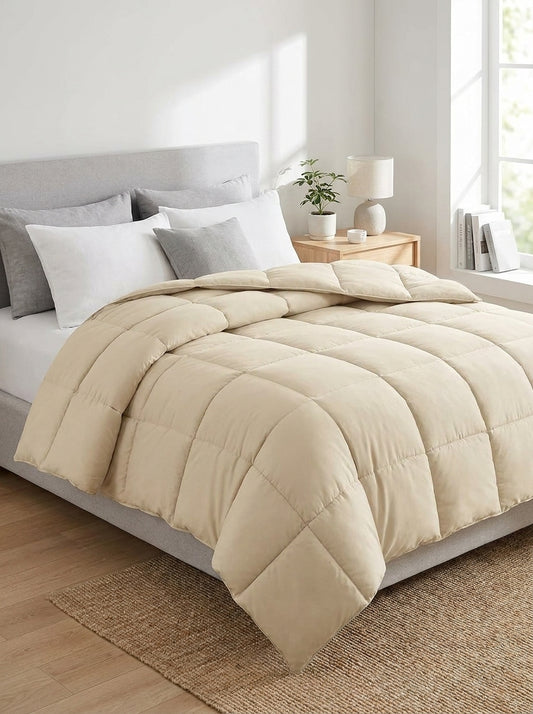 Ultra Soft Down Alternative Box Stitch Comforter main/lifestyle image