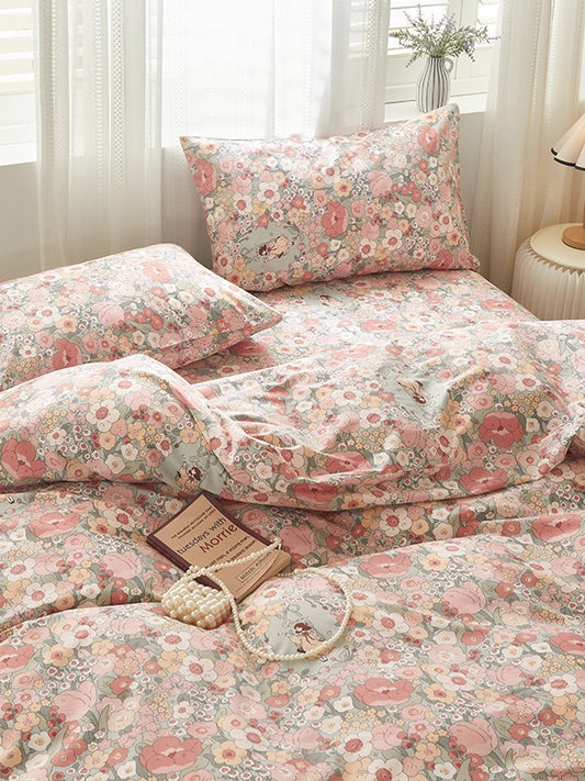 Meadow Atelier Printed Cotton Duvet Cover original reference image 1