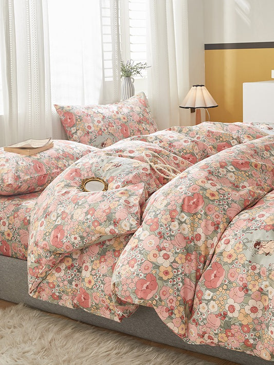 Meadow Atelier Printed Cotton Duvet Cover original reference image 6