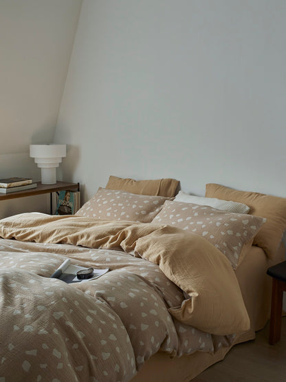 Sand Pebble Cotton Muslin Comforter original reference image 5