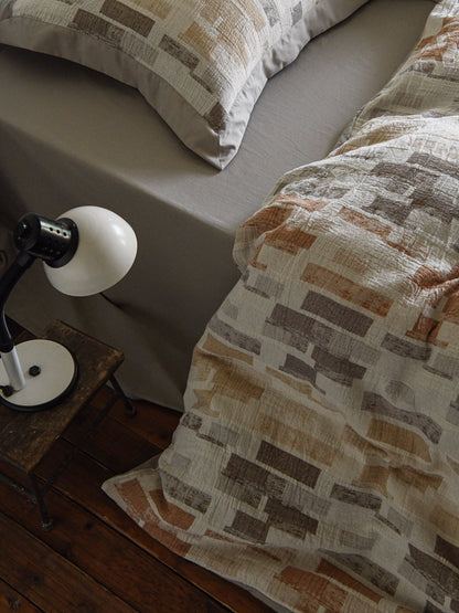 Terra Mosaic Cotton Jacquard Comforter original reference image 5